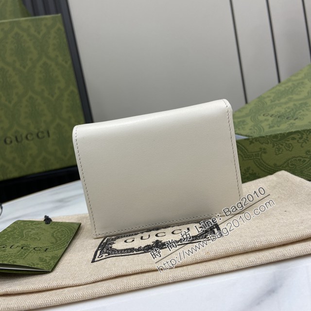 Gucci專櫃古馳最新款Marmont系列卡包零錢包卡夾 jh2487型號：790055
